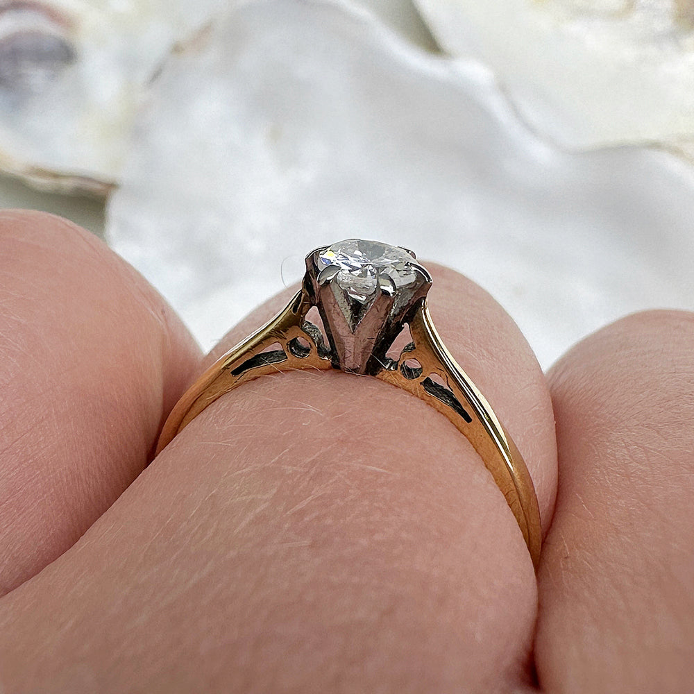 1979 Vintage Diamond Engagement Ring