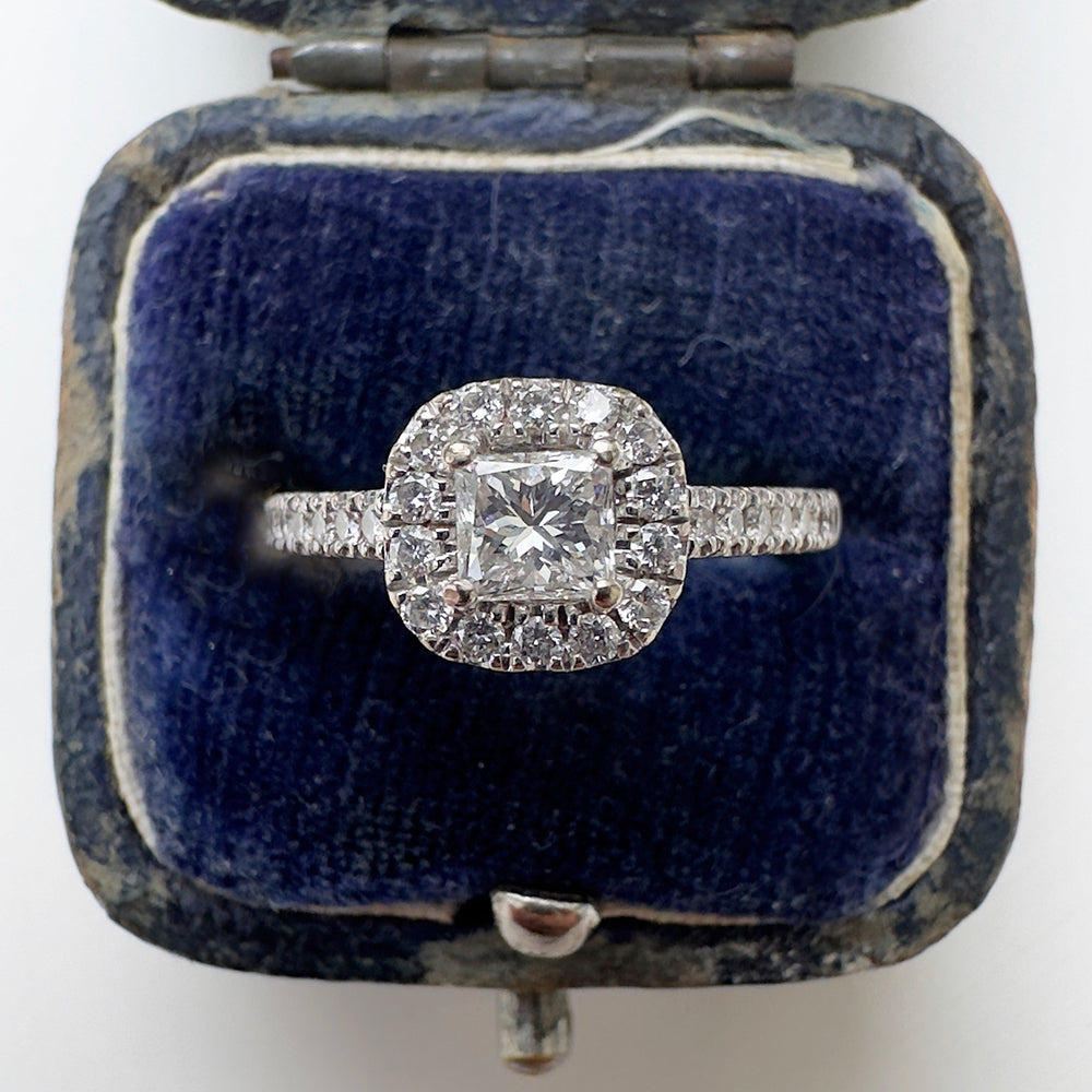 Princess Cut Diamond Engagement Ring