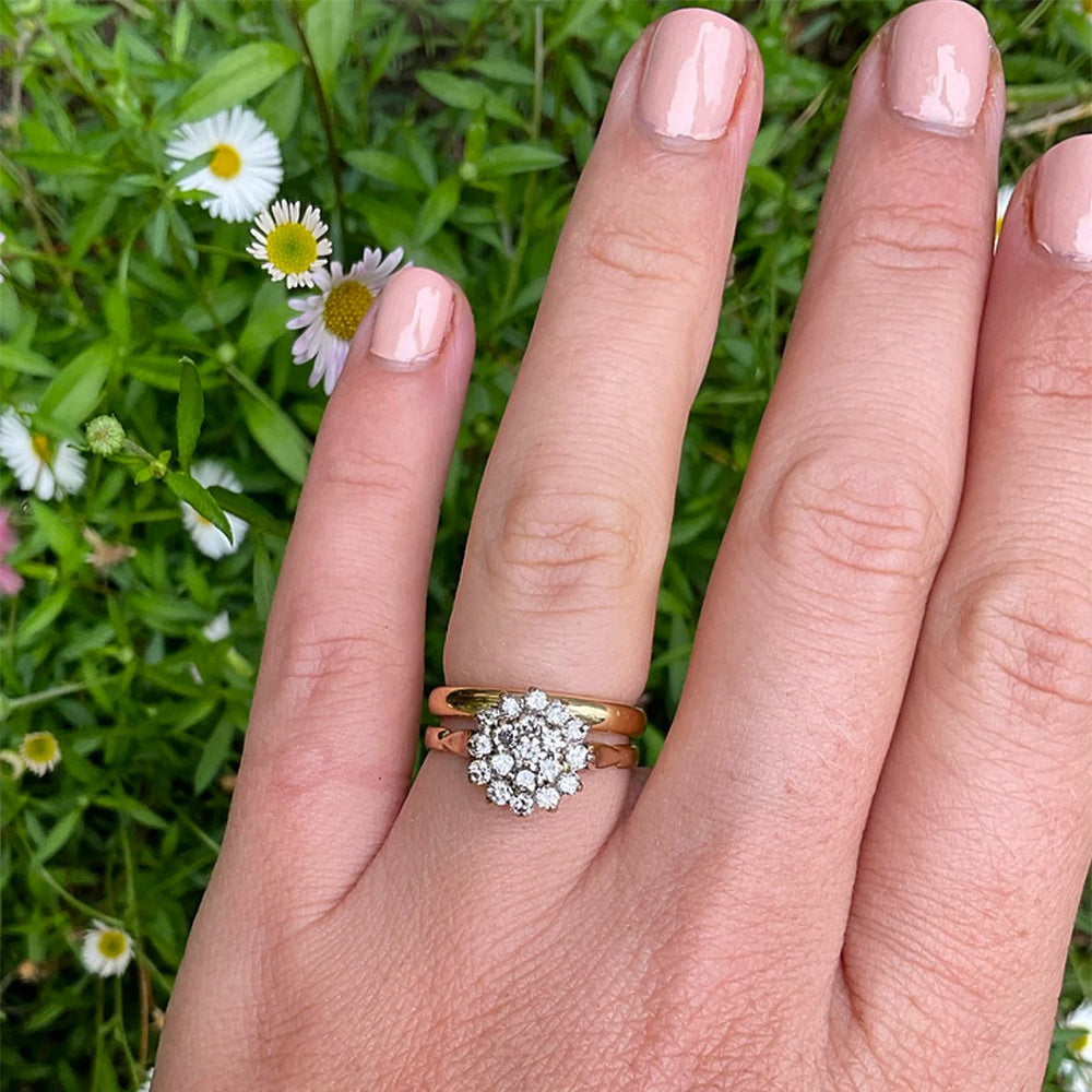 1965 Vintage Wedding Band Ring
