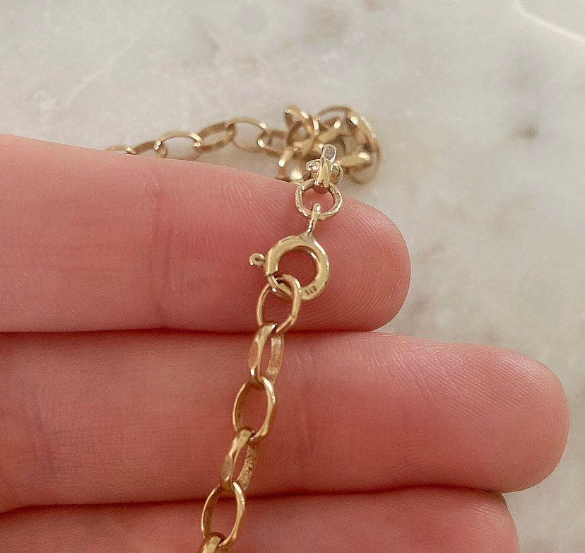 Vintage Belcher Gold Necklace