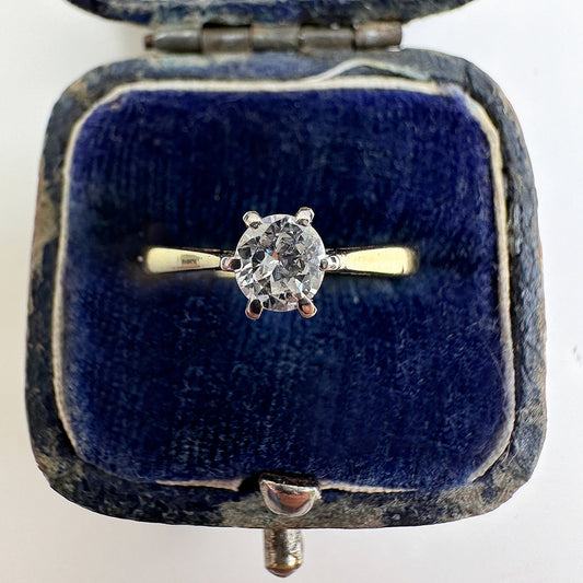 1979 Vintage Diamond Engagement Ring