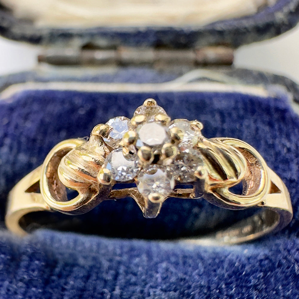 1999 Vintage Seven Stone Diamond Ring