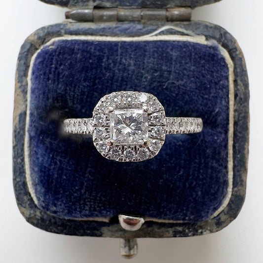 Princess Cut Diamond Engagement Ring