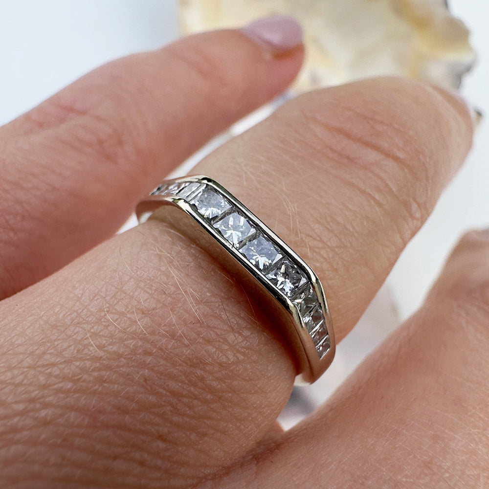 Art deco sale eternity rings