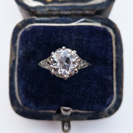 Vintage 1.76ct Diamond Solitaire Ring