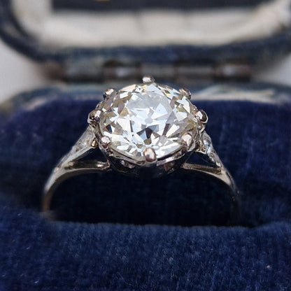 Vintage 1.76ct Diamond Solitaire Ring