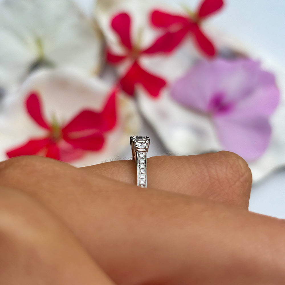 1999 Vintage Diamond Trilogy Ring