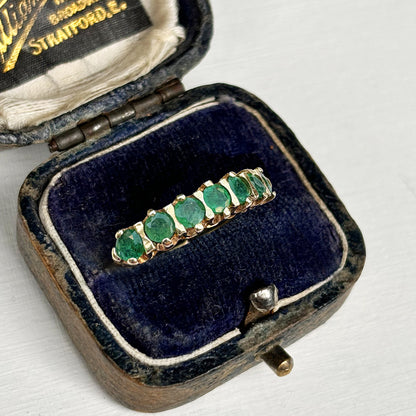1999 Vintage Emerald Eternity Ring