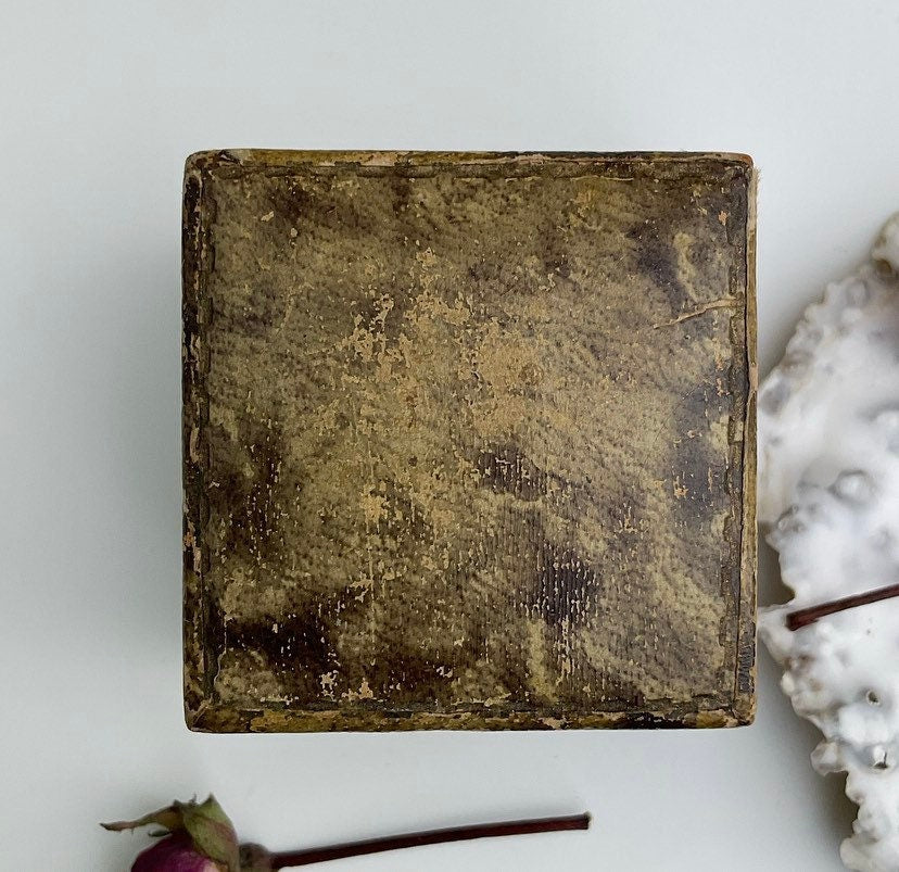 Antique Tortoise Shell Ring Box